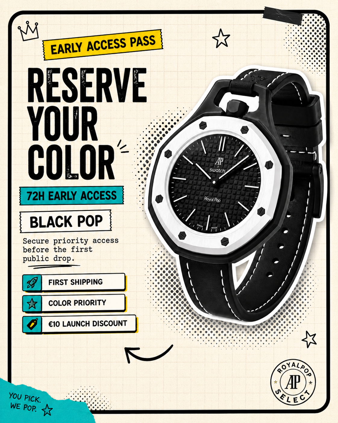 Black Pop Early Access Pass